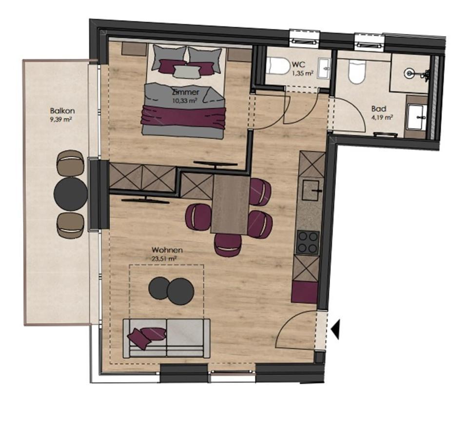 Fp Appartements By We Rent, Summercard Included Kaprun Kültér fotó